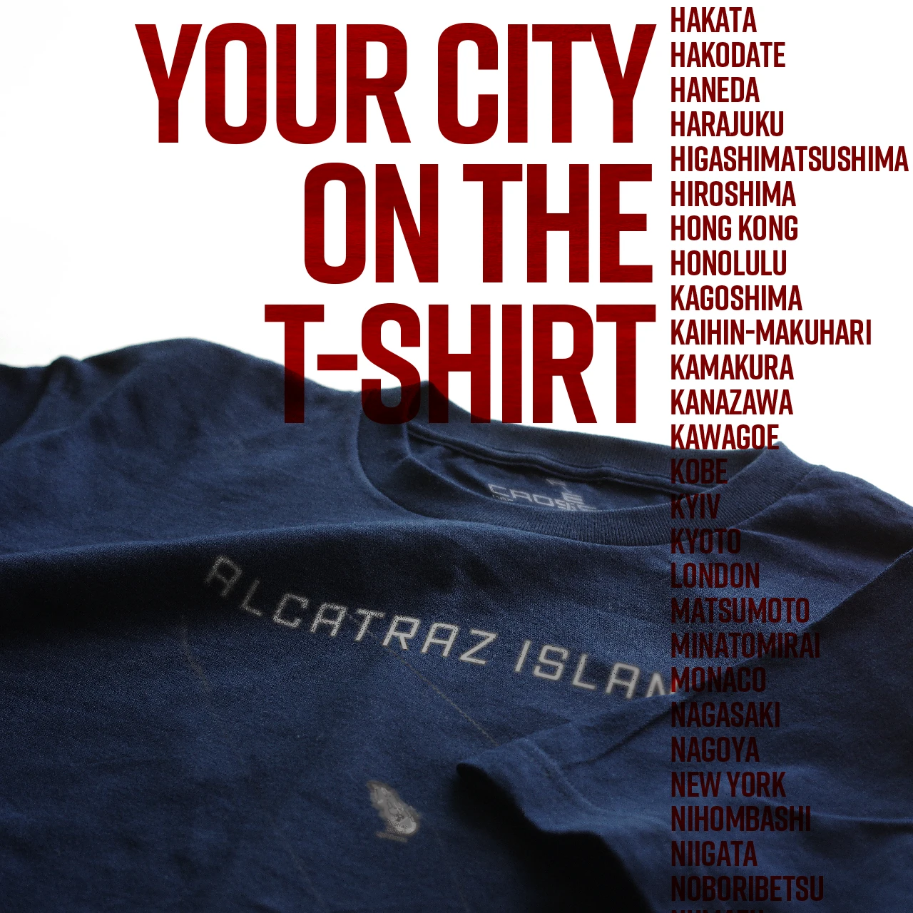 Your City on the T-shirt