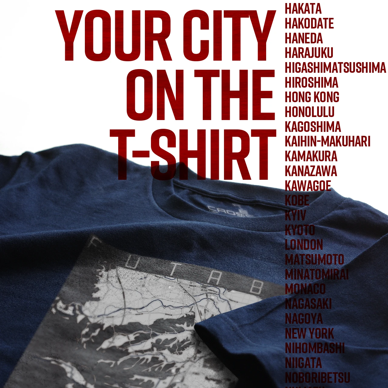 Your City on the T-shirt