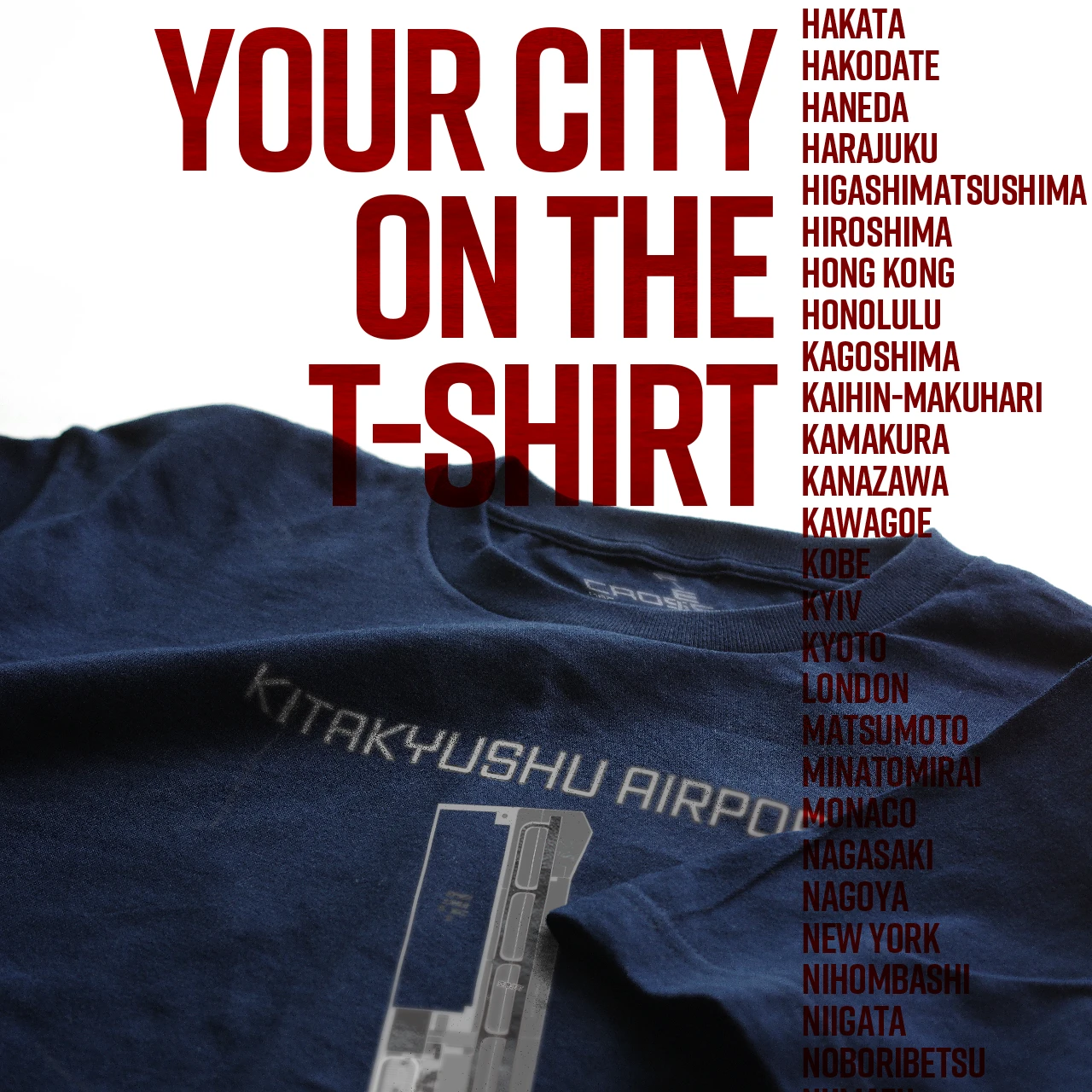 Your City on the T-shirt